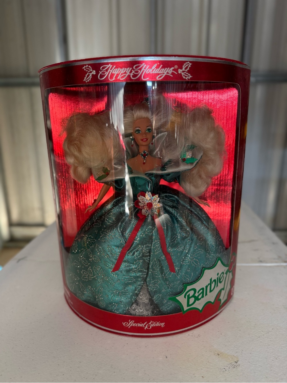 1995 Happy Holidays Barbie Special Edition Dolls